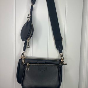 Black cross body bag